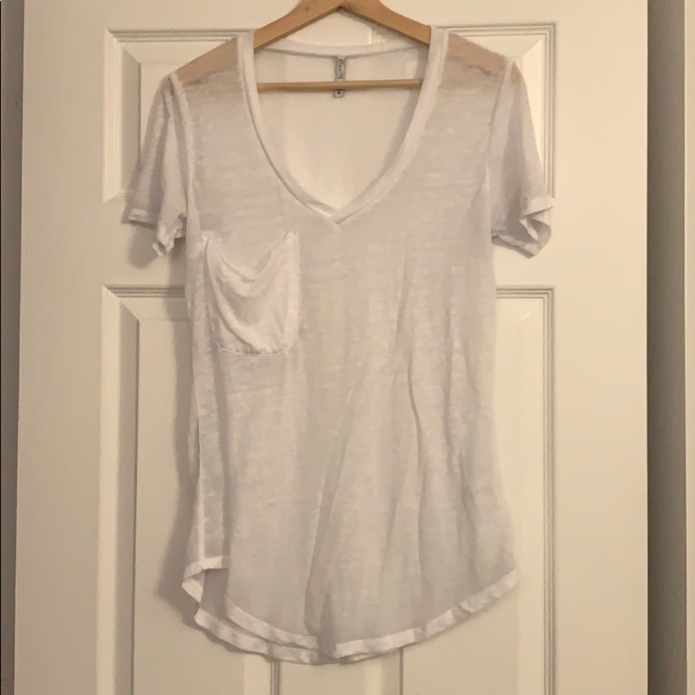 Z Supply White Tee